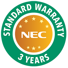 NEC Display Solutions NOW OFFERS A 3-YEAR WARRANTY ON ALL LAMP-BASED PROJECTORS