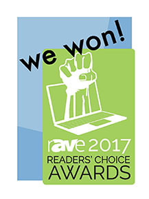raVe 2017 Readers’ Choice award “Favorite Manufacturer Best Sales Support Team”