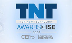 Sharp 4P-B AQUOS® 4K Ultra-HD Commercial TV Series wins 2023 Top New Technology (TNT) Award at ISE