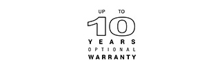 Up to 10 Years Extended Warranty