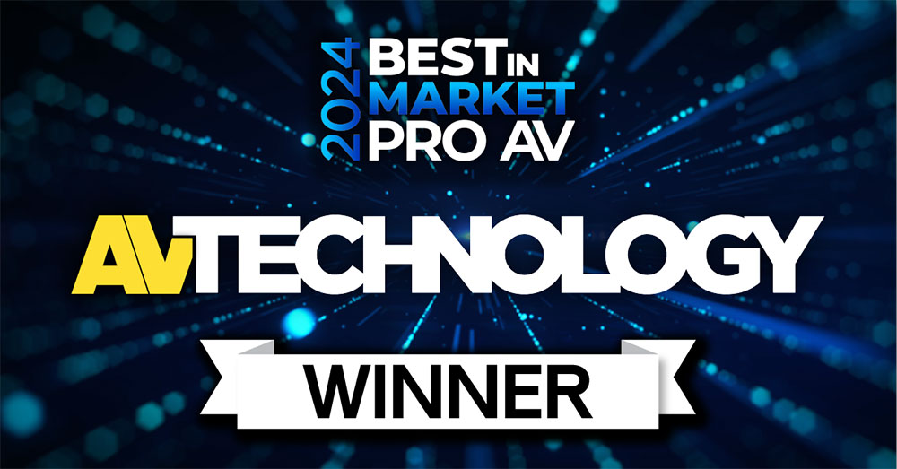 Sharp wins AV Technology Pro AV Best in Market 2024 Award for 1.90mm FE Series 3 Indoor dvLED 