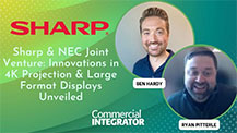 Innovations in Projection and Large-Format Displays from Sharp