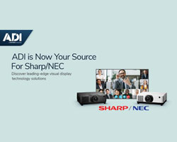 ADI Expands Pro AV Offering with Sharp NEC Display Solutions