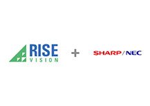 Rise Vision and Sharp NEC Display Solutions Partner to Offer Schools a Free Year of Digital Signage