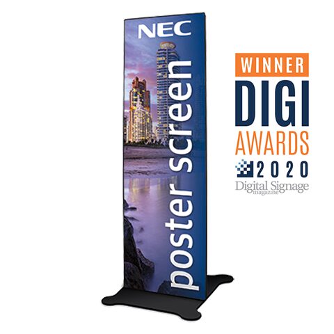 Enig med kapacitet udlejeren LED-A019i, 75" 1.9mm Direct View LED Digital Poster - Highlights &  Specifications | Sharp NEC Display Solutions