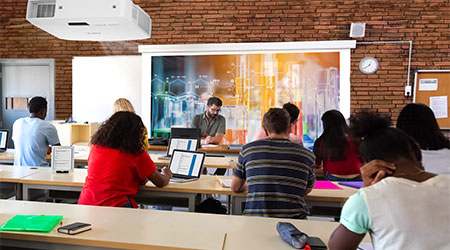 Sharp/NEC Launches New 7,100 & 8,000 Lumens Professional Installation LCD Projectors 