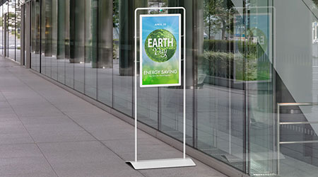 No power, no problem - Sharp ePaper is your on-the-go signage solution