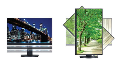 The new Sharp MultiSync® EA272 offers the high quality image performance you expect from the Sharp and NEC brands