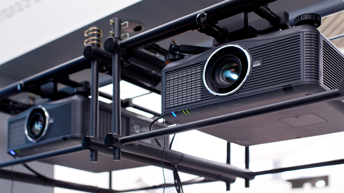 Picture of NEC's projector solutions.