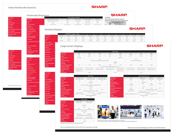 Sharp Products at a Glance